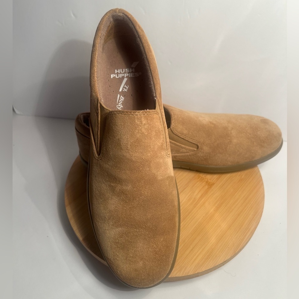 Hush Puppies Light Brown Loafers Size 7.5